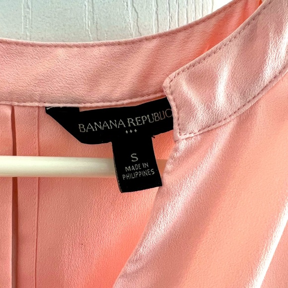 Banana Republic | Pink Tank Blouse | size S - Picture 2 of 3